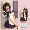 Disfraz Cosplay Dulce de Ángel Maid Vestido Lolita Japonés Anime Delantal Uniforme de Maid Set