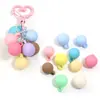 Cuentas de Caucho Acrílico con Agujeros para Colgar, Accesorios para Joyería DIY, Colgantes, Cuentas Esmeriladas, Fábrica Directa
