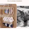 Fábrica de Origen Multifuncional Multi-Gancho Almacenamiento de Armario Perchero de Ropa Balcón a Prueba de Viento Tendedero de Calcetines Bebé