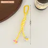 Colgante de Cordón Multifuncional de Colores, Correa Personalizada Anticaída para Teléfono, Llavero, Correa Larga Tejida Trendy de Dopamina para Bolso