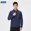 Sudadera Informal de Manga Larga para Pareja, Estilo Otoño e Invierno, Moderna, para Exteriores, Holgada, Versátil, sin Costuras, con Cremallera Media, Goma, para Hombre