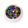 Lentejuelas Redondas para Uñas Estilo Mismo que Little Red Book Punto de Ola Parche Súper Brillante para Uñas Decoración Láser para Uñas Joyería para Uñas