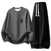 [M-8XL] Conjunto Deportivo Casual Otoño 2026 Tallas Grandes para Hombre, Sudadera Versátil y Pantalones Casuales Modernos para Hombre