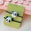 HD12394A025 Pinza de pato de moda nicho panda codicioso pinza de pico de pato brillante simple banda elástica para el cabello accesorios para el cabello para mujeres