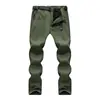 Pantalones softshell para exteriores para hombre y mujer, forro polar de invierno, engrosados, cálidos, cortavientos, impermeables, elásticos, forro polar, adecuados para montañismo