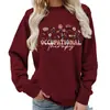 Tops con Cuello Redondo Estampados de Terapia Ocupacional Sudadera Suministro de Amazon Chaquetas de Otoño e Invierno