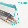 Papelería Creativa para Exámenes Estuche Transparente Portátil para Estudiantes Gran Capacidad Caja de Papelería Simple Nicho Especial de Almacenamiento para Niños