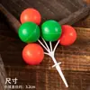Decoração de Bolo de Natal Feliz 2025 Papai Noel Sino Boneco de Neve Homem de Gengibre Decoração para Assar Plug-In