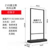 Suporte de Cartaz Externo Painel à Prova de Vento Porta Rack de Publicidade de Marca de Água Rack de Exibição Rack de Exibição de Recrutamento de Marca Vertical