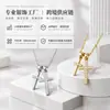 Colar Duplo Cruz S925 Prata Esterlina para Mulheres, Superfície Lisa com Pingente Duplo de Zircônia, Corrente para Clavícula, Estilo Europeu e Americano de Luxo Leve, Atacado Transfronteiriço