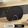 Nova Tábua de Corte Doméstica, Resistente a Mofo, Antibacteriana, Tábua de Corte de Grau Alimentício, Tábua de Corte para Frutas, Tábua Semi-Circular Dupla Face para Cozinha