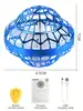 Novo produto transfronteiriço: Disco Voador UFO com Sensor Inteligente Luminoso, Bola Voadora, Suspensão Giratória, Magia de Tecnologia Negra, Brinquedo Infantil