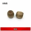 Cuerda de Campana Colgante de Madera con Cuentas de Madera Impresas de Agujero Grande de 16x18mm Diámetro del Agujero de la Cabeza 7mm Colgante de Campana Colgante de Madera