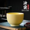Taza personal de porcelana de jade blanco del horno Ru se puede abrir para levantar taza individual de té kung fu de cerámica grande taza maestra china tazón de té pequeño