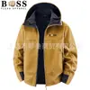 Diretamente do fabricante, jaqueta masculina com capuz para atividades ao ar livre, casaco tático de fleece para primavera e outono, jaqueta soft shell à prova de vento