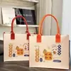 Bolsa de fieltro bolsa de mano gran capacidad se puede añadir logo bolsa de recuerdo para niñas bolso de mano bolsa de compras bolsa de regalo promocional publicitario