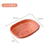Cesta de Lavado de Verduras Hueca para Cocina, Cesta Escurridora de Plástico Multiusos, Cesta para Guardar y Limpiar Verduras, Cesta Multifuncional para Guardar Frutas y Verduras