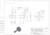Montaje de Brida Articulada Flotante Tipo Brida Redonda Eje con Ranura para Anillo de Retención Pasador Voladizo 45# Núcleo de Eje WHE01