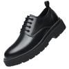 Produtos genuínos sapatos de couro masculinos couro altura externa aumentando novos modernos estilo britânico high-end negócios casamento sapatos de couro masculinos