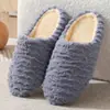 Zapatillas de casa estilo japonés para primavera, otoño e invierno, silenciosas, de suela suave, para hombre y mujer, antideslizantes para suelo de madera, silenciosas, de pareja, de algodón.