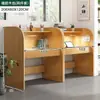 Escritorio de estudio, escritorio de oficina, escritorio de computadora para estudiantes, mampara cerrada simple para preparación de exámenes de posgrado, escritorio de sala de estudio simple e inmersivo
