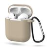 Adecuado para Estuches Protectores de Silicona para AirPods de Primera y Segunda Generación, Estuches Protectores Anti-Caídas para Auriculares Bluetooth de Apple, Al por Mayor en Stock