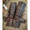 Guantes de Boxeo Medievales Vikingos Retro Transfronterizos Protector de Brazo Remaches Steampunk Halloween cosplay Protector de Muñeca