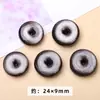 Colgante de paz de piedra natural, finamente tallado, regalo para el Festival Qixi, colgante de paz de ágata de cristal, accesorios para joyería DIY
