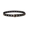 Cinturón No Poroso para Mujer Simple Combinable por Todas Estilo Ins Famoso en Internet de Corea Estilo Coreano Moda Cinturón Negro para Jeans Decoración para Mujer