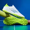 Zapatos de Fútbol para Niños Cruzados del Mundo para Niños, Adolescentes, Estudiantes, Niñas, Tachones Tf, Clavos Largos Ag, Zapatos Deportivos de Entrenamiento para Competición