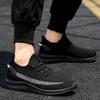 Zapatos de primavera para hombre al por mayor zapatos de punta redonda tenis para hombre con cordones delanteros transpirables de tacón bajo casuales tenis para hombre zapatos individuales