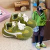 Zapatos Infantiles Forrest Gump 2026 Modelo Nuevo Primavera y Otoño Zapatos Deportivos Casuales Retro para Niños Suela Suave Piel Genuina Zapatillas para Niñas Pequeñas