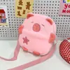 2025 Nova Bolsa Transversal Mini Capivara Feia Fofa Bolsa de Peito Pequena Capivara Desenho Animado Bonitinha Tendência para Passeio Infantil