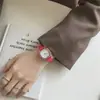 Relógio Feminino Estilo Retrô, Moderno e Esteticamente Agradável, Mostrador Pequeno, Requintado, Adequado para Alunos do Ensino Médio e Superior, Provas de Faculdade, Relógio Feminino