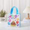 Comércio exterior nova laminação não tecido saco de presente feliz aniversário festa balão presente de feriado bolsa em estoque