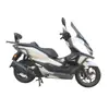 Adecuado para Honda Ns150Gx Barra de Escape de Parachoques Protector de Acero al Carbono Base de Cola de Aleación de Aluminio Parabrisas Delantero Cojín de Asiento Modificado