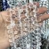 Gota de agua cuentas sueltas superficie de corte ágata agujero horizontal cuentas de gota de agua pulsera DIY collar accesorios de joyería productos semiacabados venta al por mayor