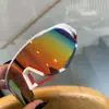 Novos Óculos de Ciclismo Outdoor para Homens e Mulheres, À Prova de Vento, À Prova de Poeira, À Prova de UV, Estilo Esportivo, Simples, Armação Grande, Modernos