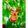 Decorações de Natal Árvore de Natal pequeno pingente velho boneco segurando sinos Decorações de Natal pequenos presentes