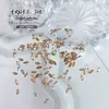 Champagne Transparente Marquise Zircón Super Brillante Joyería para Uñas Transparente Fondo Puntiagudo Forma de Gota de Agua con Alas de Mariposa Diamante para Uñas Joyería al por Mayor