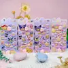 Adesivos de Bolha 3D de Desenho Animado Transfronteiriços, Adesivos de Animais Fofos para Meninas, Brinquedos 3D Squishy para Alívio do Estresse, Adesivos de Patinha de Gato para Decoração de Celular