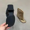 Sandalias de Dedo Abierto con Hebilla Retro para Mujer 2026 Nueva Moda Elegantes Adelgazantes Versátiles Botines de Tacón Grueso