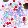 Muñeca de Resina de Colores Ojos de 6 mm Hilo de Ganchillo Juguete Globos Oculares Botones Cosidos a Mano Accesorios Lindos de Frijol Ojos Animales