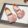 Zapatos de Niña con Lazo de Seda 1-3-6 Años Zapatos de Cuero para Niñas Zapatillas de Ballet Zapatos de Princesa para Niños Niña Linda