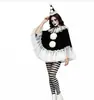 Capa de Disfraz de Fantasma de Halloween Transfronteriza Accesorios Vestido de Fiesta Atrezzo Disfraz de Mascarada Sexy Femenino para Adulto