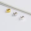 Banhado a Cobre Ouro 14K Contas de Posicionamento para Panela de Pressão DIY Feito à Mão Acessórios para Joias Colar Pulseira Contas de Posicionamento Fivela de Acabamento Atacado