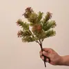 Pinheiro e grama artificiais, plantas verdes artificiais, decoração de casa, arranjos florais para casamentos com tema de floresta, paisagismo de jardim com pinheiro e grama, decoração de maquete