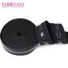 Faixa Elástica Preta de Alta Elasticidade Espessada Antiderrapante Faixa Elástica de Silicone Faixa Elástica de Silicone para Equipamento de Proteção Faixa Antiderrapante Especial Faixa Elástica de Silicone em Estoque