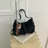 Bolso tote de color liso de diseño exclusivo muy elegante para mujer, nuevo modelo de moda otoño 2026 para ir al trabajo, de hombro y cruzado