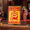 Pegatina para Teléfono del Dios de la Fortuna con Lindo Diseño de Buda - Definitivamente te Harás Rico, Ascenderás y Recibirás un Aumento de Sueldo. Souvenir Turístico de Zonas de Turismo Cultural y Creativo